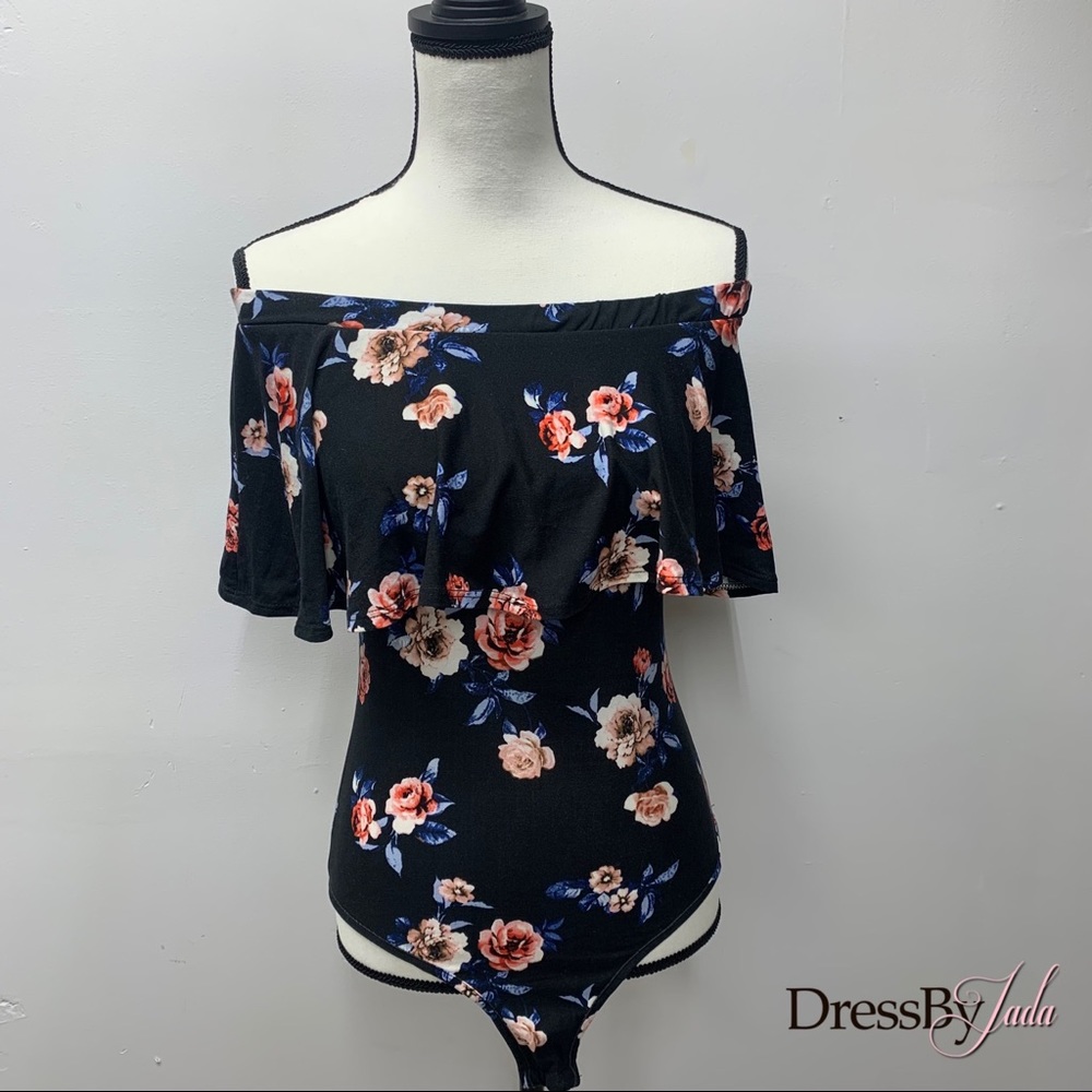 Rue21 off the shoulder ruffle bodysuit